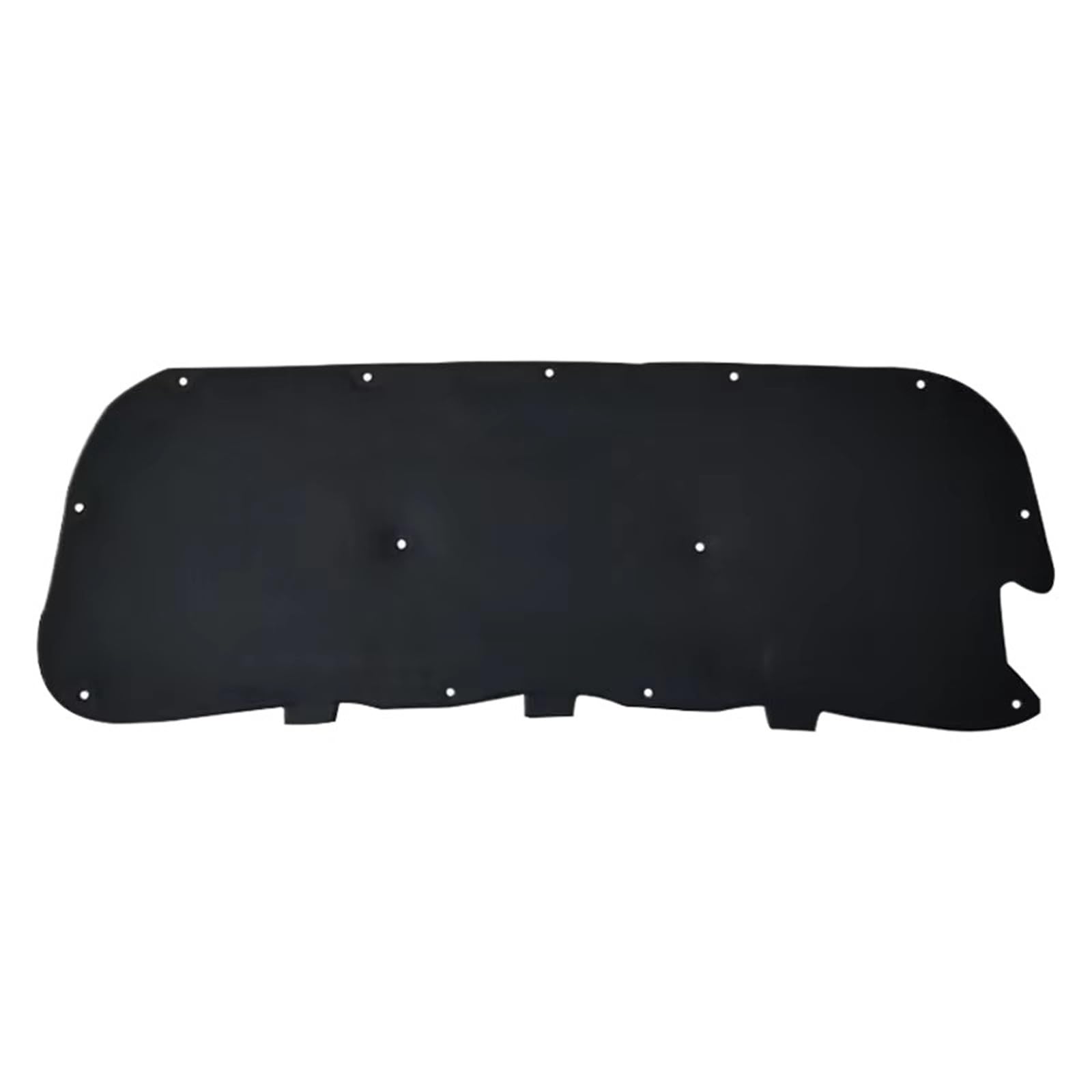 Fdurftar Black Cotton Soundproof Cover For Peugeot 308 T9 Mk2 2016~2021 Car Hood Insulation Engine Cover Pad Engine Hood Insulation Pad(Black)