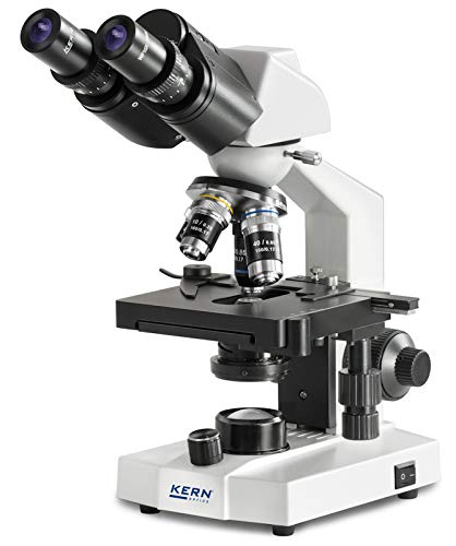 Compound Microscope (Accu) Binocular achromat 4/10/40; WF10 X 18; 0,5 W LED