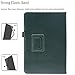 Universal 10 Inch Tablet Case, Universal 10.1 Inch Tablet Case, Viclowlpfe Protective Folio Stand Android Case for 9.6-11 Inch Tablet with Hand Strap and Cards Slots, Blackish Green