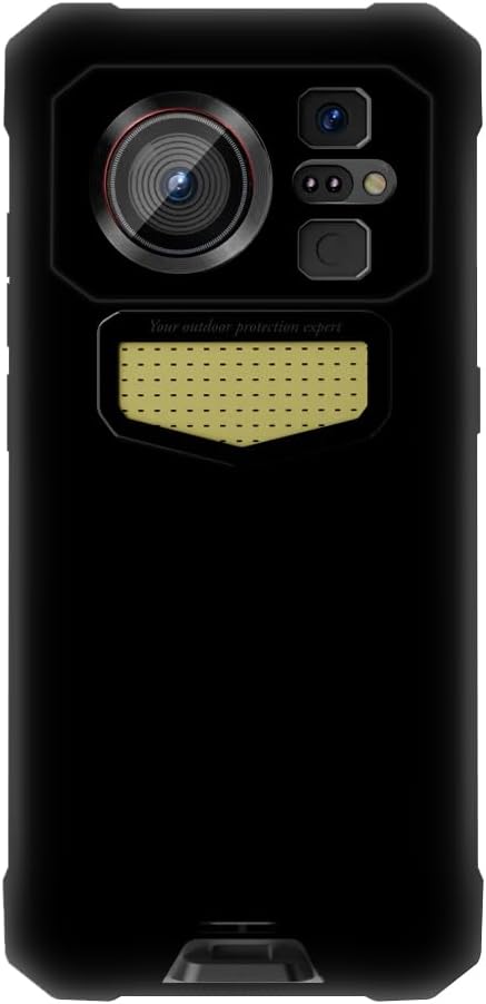 TPU Phone Case Compatible with Hotwav W11, Slim Shockproof Soft Cover with Anti-Scratch Design and Precise Cutouts for Full Protection (Black)