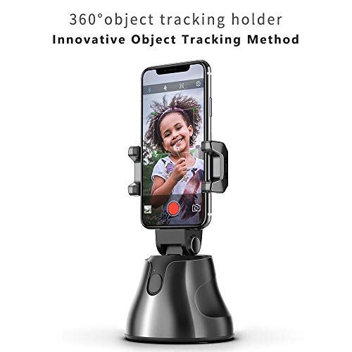 Cucudy Suporte de rastreamento automático de selfie portátil Suporte de rastreamento de objeto de 36