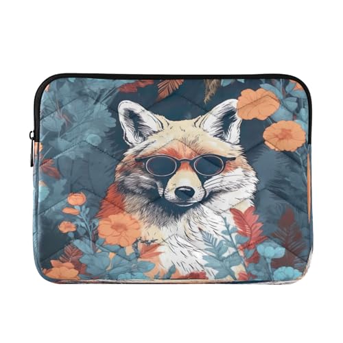 Funda para portátil 13-14 pulgadas resistente al agua con diseño de lobo