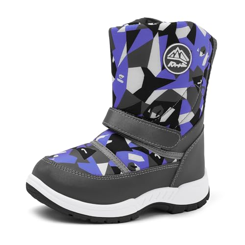 Finding the Best Affordable Kids Winter Boots for Your Little Ones 14 K KomForme Boys Girls Snow Boots Waterproof Winter Outdoor Boots(Toddler/Little Kid/Big Kid)