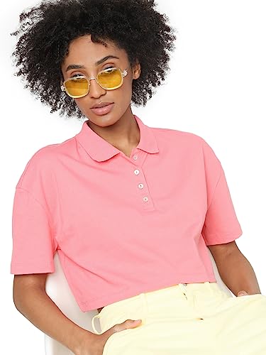 Image of ONLY Women's Cotton Regular Fit T-Shirt
