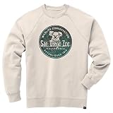 San Diego Zoo Koala Wildlife Conservation Sweatshirt, Oatmeal Heather, Cotton Blend, Men's/Unisex Pu