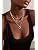 Cuzmly Layered Necklaces for Women, 14k Gold Plated/925 Sterling Silver Stackable Choker Necklaces for Women Trendy Layering Circle Pendant Chain Necklace Set Jewelry Gifts for Wom image 6