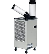 Amazon | 工事不要 自動首振り スポットクーラー 業務用 省ドレン設計