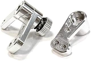 Integy RC Model C26190SILVER Billet Machined Steering Bell Crank Set for HPI 1/10 Sprint 2 On-Road