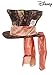 elope Disney Deluxe Mad Hatter Costume Hat for Kids with Peach Scarf and Wire Brim