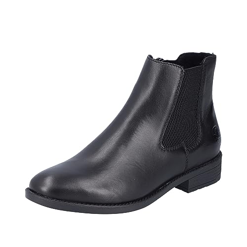 Preisvergleich Produktbild Rieker Damen 73670 Chelsea-Stiefel, Schwarz, 39 EU