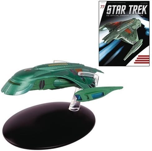 Star Trek Starships Romulan Shuttle Die-Cast Vehicle with Collector Magazine #77
