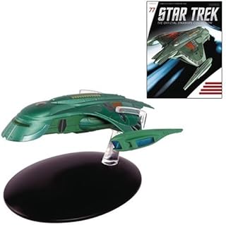 Star Trek Starships Romulan Shuttle Die-Cast Vehicle with Collector Magazine #77