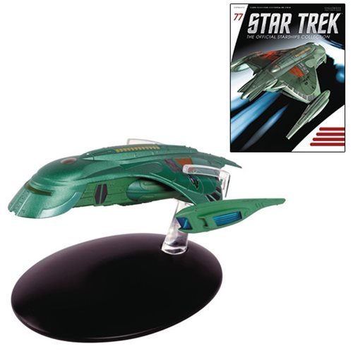 Star Trek Aeroshuttle Voyager In Metallo Pressofuso - Modello Scala 1:300 Con Supporto, Collezione #78