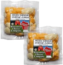 Wisconsin Cheese Company - 100% Wisconsin Mixed Cheddar Cheese Curds (Pack of 2)