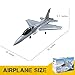 RCSHOBBY RC Plane 4 Channel RC Airplane 2.4Ghz RC Jet Ready to Fly F-16 Fighter Falcon Remote Control Airplane for Adults with X-Pilot Stabilizer System & One Key Aerobatic, Best Gift for RC Hobbyist