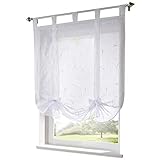 Qualität: Voile, transparent (100% Polyester)