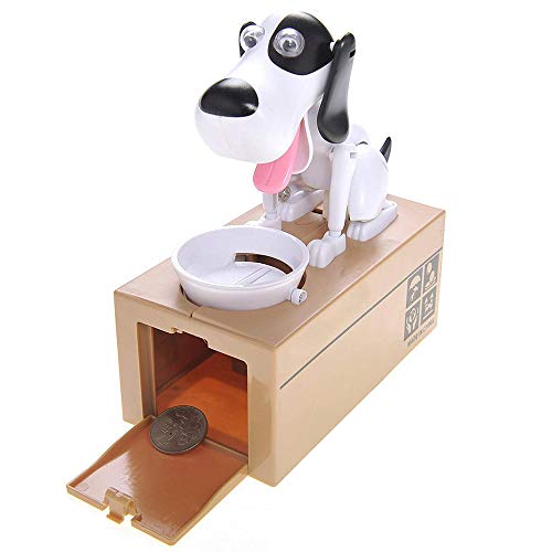 Justup - Tirelire en forme de chien affamé Cover