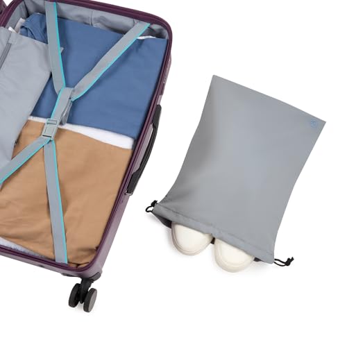 Image of Skybags Polycarbonate Trunk Check-in Trolley Bag, 68cm | Medium Double Spinner Hardsided Luggage with Smooth 8-Wheel & TSA Lock | Suitcase for Travel | 5-Year International Warranty (Magenta)