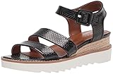 Franco Sarto Women's Colton Espadrille Wedge Sandal, Black, 7