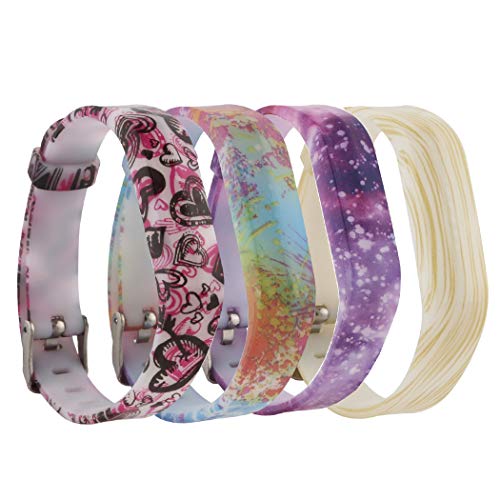 Tkasing Compatible with Fitbit Flex 2 Bands,Bracelet Strap Adjustable Replacement Wrist Band with Watch Buckle Design for Fitbit Flex 2 Bands for Women Men