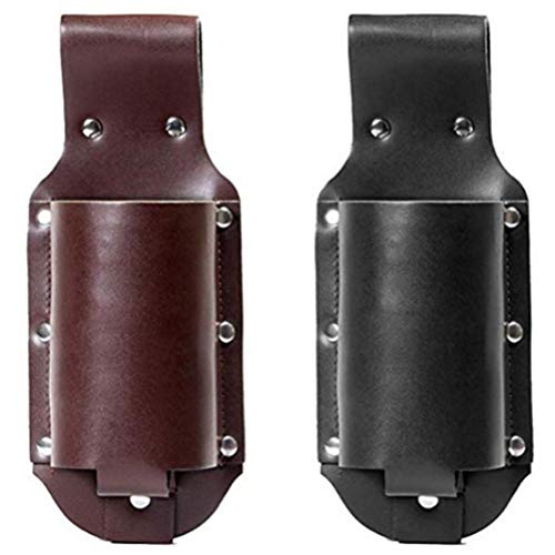 WSTERAO Klassieke bierholster Cowboy bierholster Lederen flessenhouder, bieraccessoires Draagbare flessenhouder… - Afbeelding 6