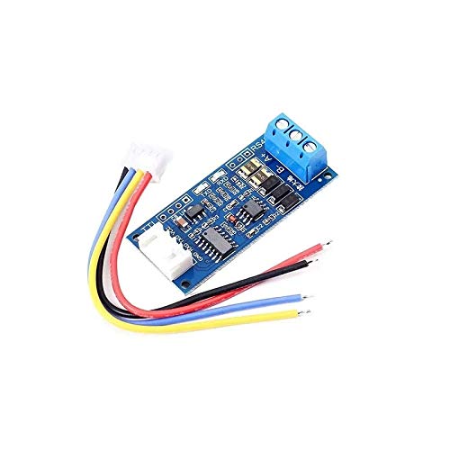 TTL To RS485 Adapter Module - Single Chip Serial Port Level Converter with RXD, TXD Indicator Lights, 3.3V/5V Compatible, Wide Voltage 3.0-30V, Industrial Grade Signal Converter