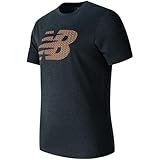 new balance(ニューバランス) テックトレーニング グラフィックシャツ (GXH)ギャラクシーヘザー Tシャツ (MT630146) (GXH)ギャラクシーヘザー M