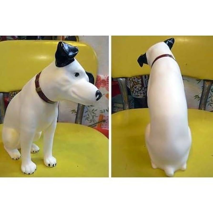 VICTOR　ニッパー犬フィギュア 6体セット 非売品 VICTOR ニッパー犬フィギュア 6体セット 非売品 Amazon.co.jp