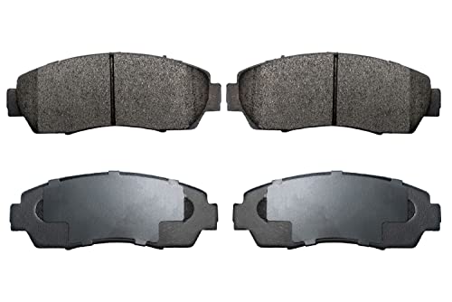 Image of Front Ceramic Brake Pads Kit Replacement For Select Honda CR-V Odyssey Accord Crosstour Acura RDX V6