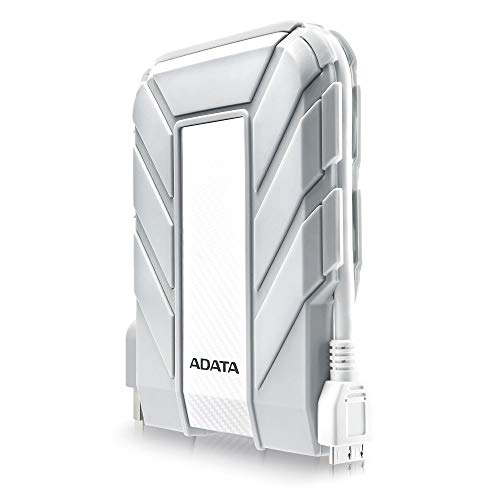 Adata Hd710A Pro 1000Gb Grey, White External Hard Drive - External Hard Drives (1000 Gb, Usb Type-A, Usb Type-C, 3.0 (3.1 Gen 1), Usb Powered, Grey, White) #TOP2