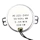 Akozon 220-240V AC Synchronmotor, 1Pc Getriebemotor 4W CW/CCW, Drehscheibe Getriebe(5-6RPM)