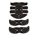 Zerone Electroestimulador muscolare EMS Abdominales Trainer, Portable Fitness rafforzamento muscolare EMS Parche de adiestramiento de addome Inteligente