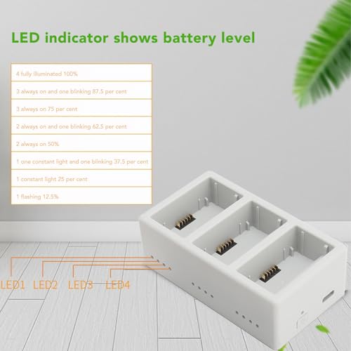 Batterie Mini 3 Pro 3850mAh drone rechargeable hub de charge Mini 4 Pro - 5