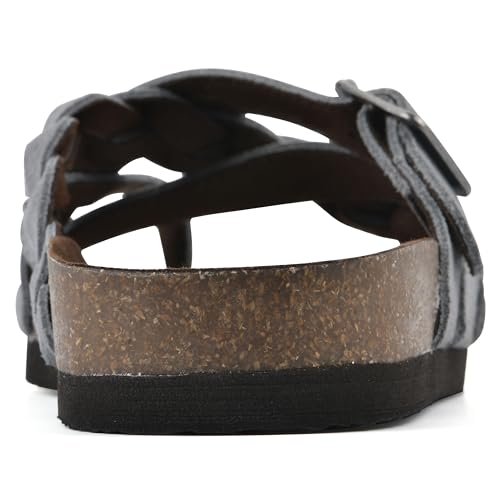 Image of White Mountain Women's Harrington Braided Footbed Sandal