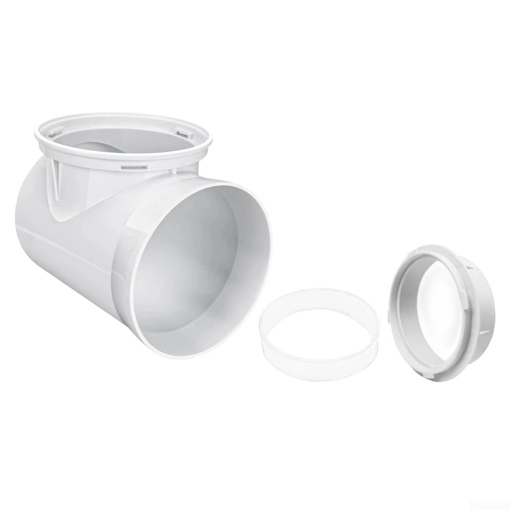 Conector magnético para conducto de escape, acoplador de brida de conexión rápida para secadoras, fácil instalación, compatibilidad de ajuste seguro (B)