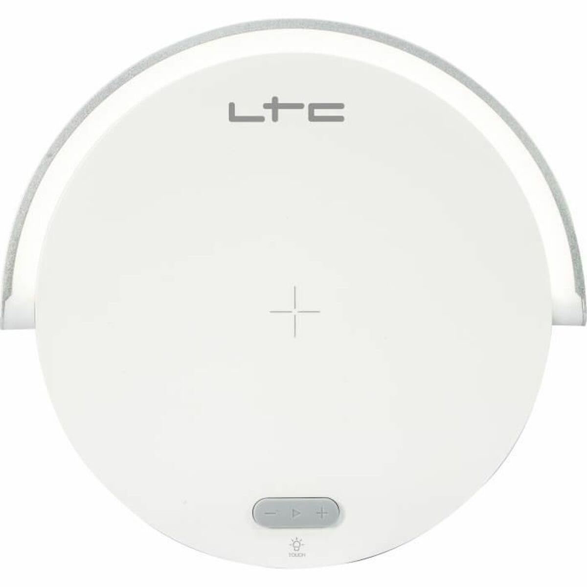 SMOOTH-LIGHT - LTC - Heller 5W Bluetooth-Lautsprecher mit Induktionsladefunktion und Freisprecheinrichtung - Weiß und Grau