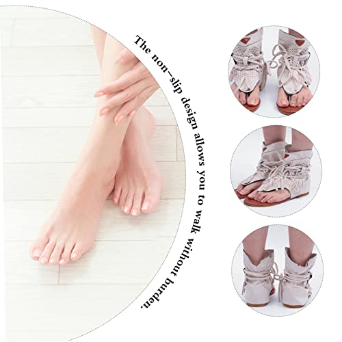 Levemolo 1 Paar Vakantie Zomerschoenen Outdoorschoenen Kwastje T Cosplay Modieus Flip-Toe Maat Comfortabele Stijl Teen Sandaal Zwart Cool Voor Vrouw Strand Flat Met Retro Uk - Afbeelding 6