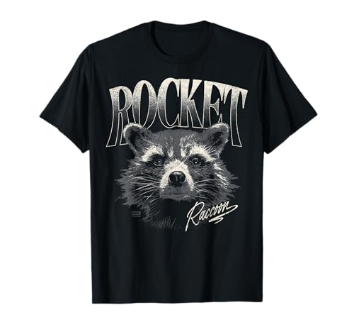 Guardians of The Galaxy - Rocket Raccoon Portrait T-Shirt