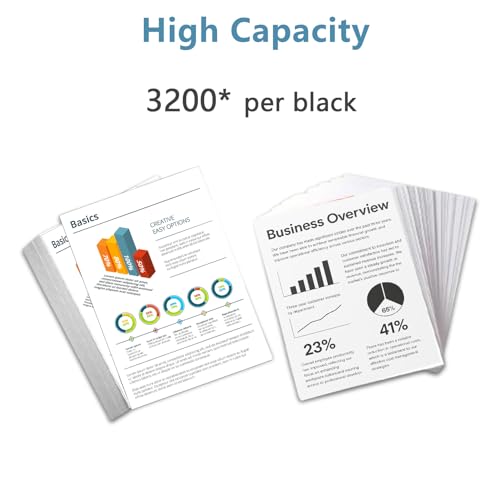 Image of 218A 218X Black Toner Cartridges Compatible Replacement for HP 218A 218 W2180A W2180X for Color LaserJet Pro 3201dw, Pro MFP 3301fdw, 3301sdw, 3301 cdw Printers (with CHIP) -High Yield Ink (2-Pack)