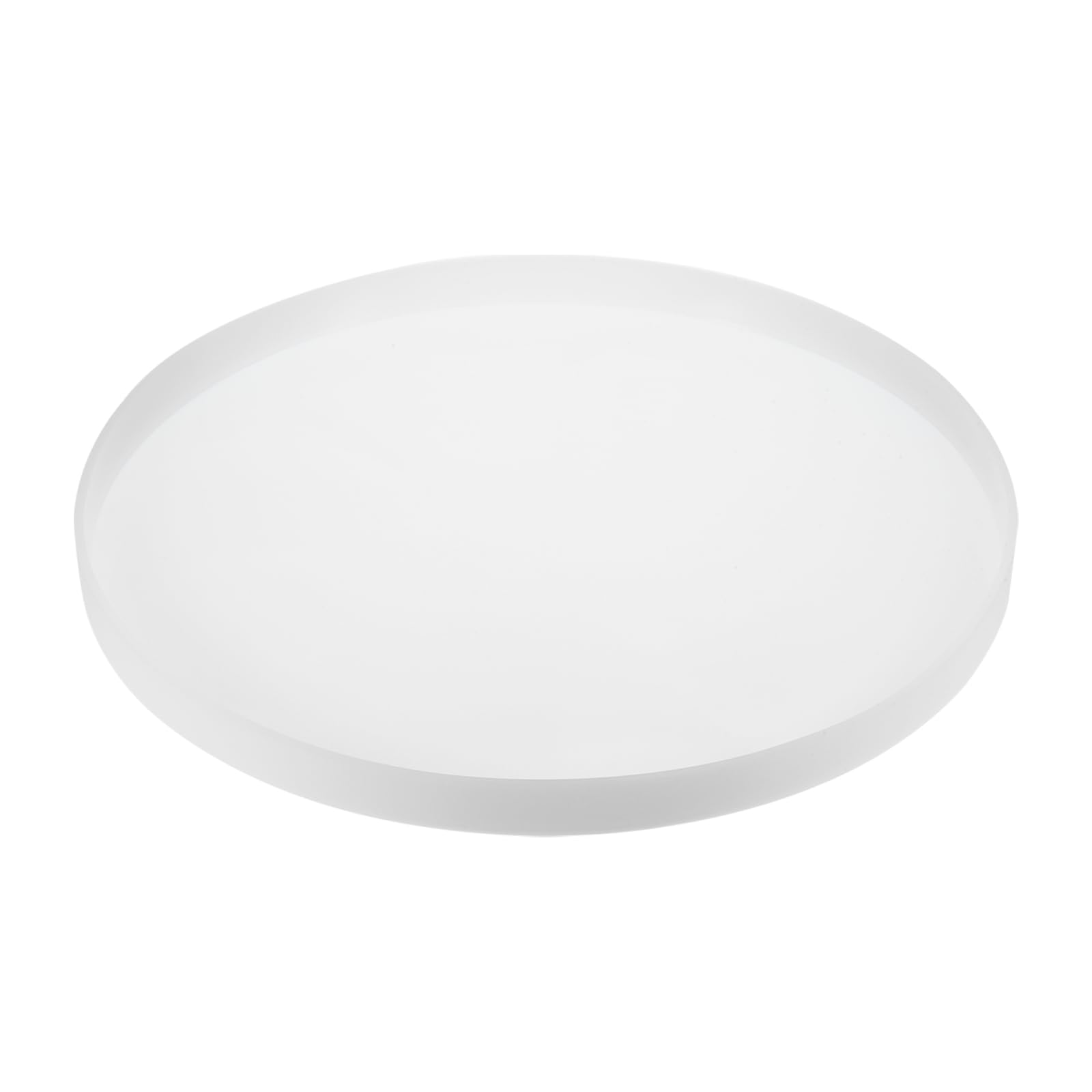 Moule résine planche à charcuterie rond 50cm en silicone lisse pour plateau époxy DIY