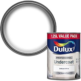 Dulux Primer & Undercoat Paint For Wood - 750Ml , White