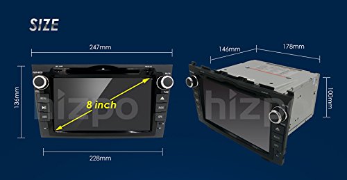 Autoradio lettore DVD per Honda CRV Hizpo Android