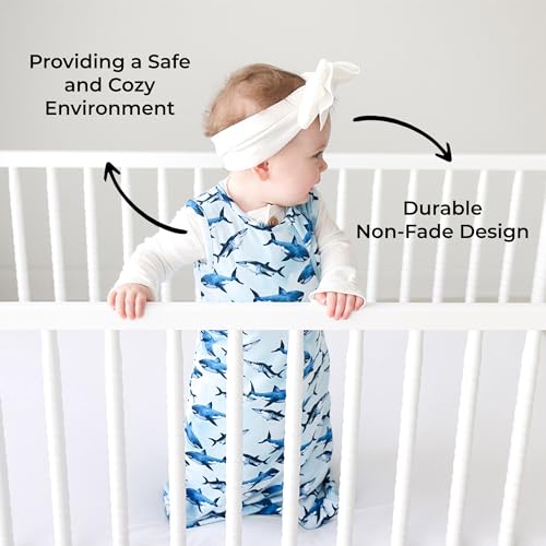 Image of Posh Peanut Baby Wearable Blanket - Newborn Sleeveless Ruffled Sleep Bag - Viscose from Bamboo Infant Wear - .5 TOG