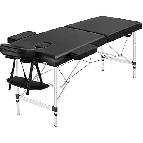 Yaheetech Portable Massage Bed with Adjustable Features Cover