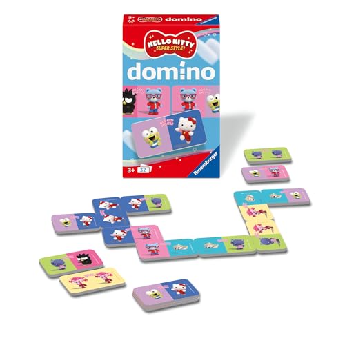 Ravensburger Domino Hello Kitty - Reisespiel AB 3 Jahre