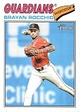 BRAYAN ROCCHIO SP 2026 Topps Heritage #368 NM-MT Baseball Short Print Guardians
