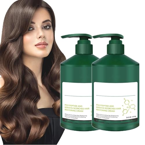 Reparación de cabello suavizante hidratante con queratina polipéptido, restauración del cabello quemado con queratina polipéptido,tratamiento con tratamiento del acondicionador de licencia hidratante