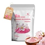 Premium Original Cherry Blossom Powder 7.05oz/200g,Pure Natural Spring Season Cherry Blossom No Additives,for Baking and Cooking,Japanese Drinks,Spring Mix,Japanese Food