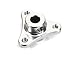 Integy RC Model C31234SILVER Special 0.8M/MOD1 Spur Gear Adapter for ID 5mm Drive Shaft (M4 Set Screw Required)