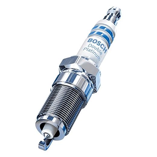 BOSCH 8104 OE Fine Wire Double Platinum Spark Plug - Pack of 4